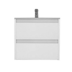 Porto 60 alsó fürdõszoba bútor mosdóval fehér színben Mosdószekrény