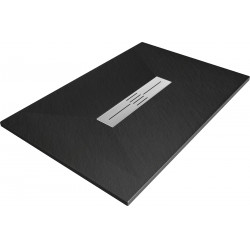 Mexen Toro   SMC zuhanytálca  100 x 80 cm,  fekete  - 43708010 Kompozit zuhanytálca Kompozit zuhanytálca Kompozit zuhanytálca 0 Mexen