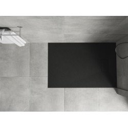 Mexen Hugo   SMC zuhanytálca  110 x 90 cm,  fekete  - 42709011 Kompozit zuhanytálca Kompozit zuhanytálca