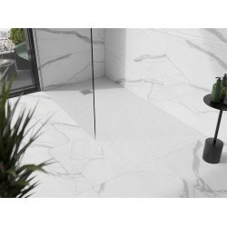 Mexen Stone+   SMC zuhanytálca 160 x 70 cm, fehér  - 44107016 Kompozit zuhanytálca Kompozit zuhanytálca