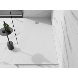 Mexen Stone+   SMC zuhanytálca 160 x 100 cm, fehér  - 44101016 Kompozit zuhanytálca Kompozit zuhanytálca