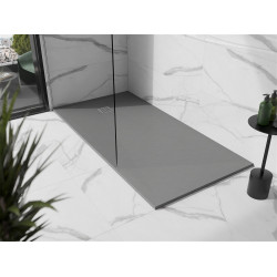 Mexen Stone+   SMC zuhanytálca 160 x 70 cm, szürke-beton - 44617016 Kompozit zuhanytálca Kompozit zuhanytálca