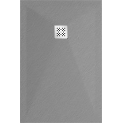 Mexen Stone+   SMC zuhanytálca 90 x 80 cm, szürke-beton - 44618090 Kompozit zuhanytálca Kompozit zuhanytálca