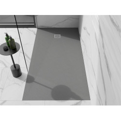 Mexen Stone+   SMC zuhanytálca 180 x 80 cm, szürke-beton - 44618018 Kompozit zuhanytálca Kompozit zuhanytálca