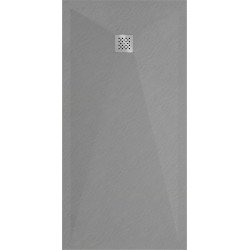 Mexen Stone+   SMC zuhanytálca 160 x 90 cm, szürke-beton - 44619016 Kompozit zuhanytálca Kompozit zuhanytálca