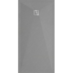 Mexen Stone+   SMC zuhanytálca 200 x 100 cm, szürke-beton - 44611020 Kompozit zuhanytálca Kompozit zuhanytálca