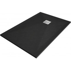 Mexen Stone+   SMC zuhanytálca 80 x 70 cm,  fekete  - 44707080 Kompozit zuhanytálca Kompozit zuhanytálca Kompozit zuhanytálca 0 Mexen