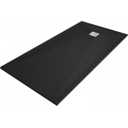 Mexen Stone+   SMC zuhanytálca 160 x 70 cm,  fekete  - 44707016 Kompozit zuhanytálca Kompozit zuhanytálca Kompozit zuhanytálca 0 Mexen