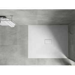 Mexen Hugo   SMC zuhanytálca  120 x 100 cm, fehér  - 42101012 Kompozit zuhanytálca Kompozit zuhanytálca