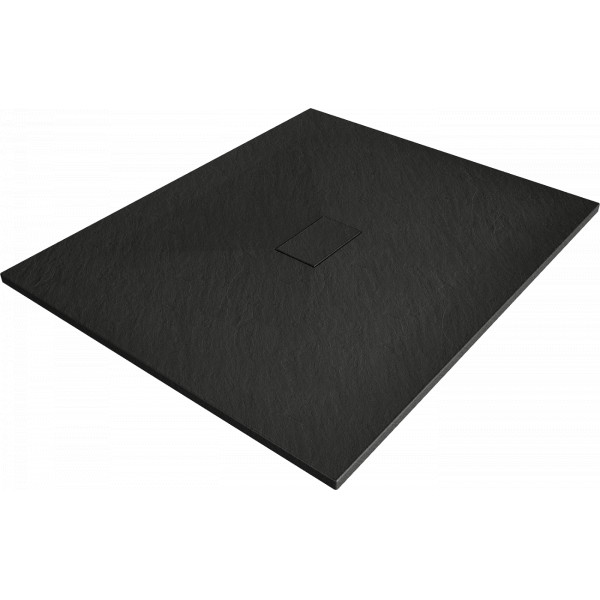 Mexen Hugo   SMC zuhanytálca  120 x 100 cm,  fekete  - 42701012 Kompozit zuhanytálca Kompozit zuhanytálca