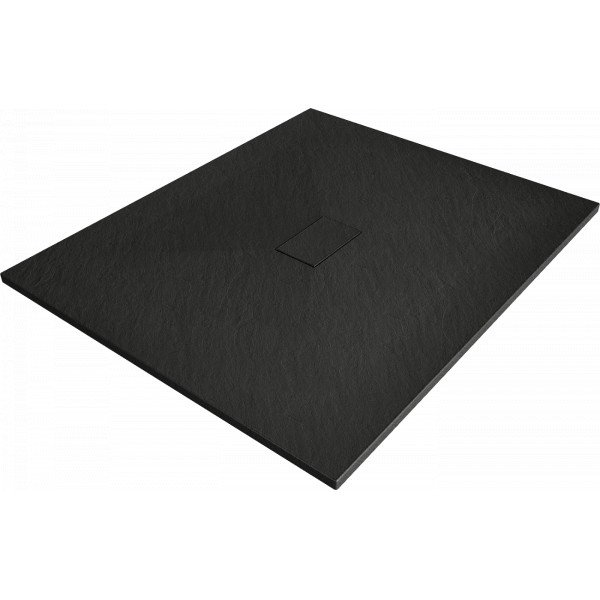 Mexen Hugo   SMC zuhanytálca  130 x 100 cm,  fekete  - 42701013 Kompozit zuhanytálca Kompozit zuhanytálca