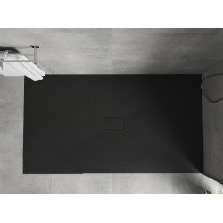 Mexen Hugo   SMC zuhanytálca  170 x 100 cm,  fekete  - 42701017 Kompozit zuhanytálca Kompozit zuhanytálca