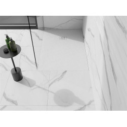 Mexen Stone+   SMC zuhanytálca 90 x 70 cm, fehér ,  takaró fehér - 44107090-W Kompozit zuhanytálca Kompozit zuhanytálca