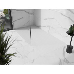 Mexen Stone+   SMC zuhanytálca 160 x 80 cm, fehér ,  takaró fehér - 44108016-W Kompozit zuhanytálca Kompozit zuhanytálca Kompozit zuhanytálca 0 Mexen