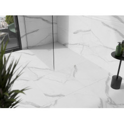Mexen Stone+   SMC zuhanytálca 100 x 90 cm, fehér ,  takaró fehér - 44109010-W Kompozit zuhanytálca Kompozit zuhanytálca Kompozit zuhanytálca 0 Mexen