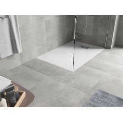 Mexen Hugo   SMC zuhanytálca  80 x 70 cm, fehér ,  takaró inox - 42107080-X Kompozit zuhanytálca Kompozit zuhanytálca Kompozit zuhanytálca 0 Mexen