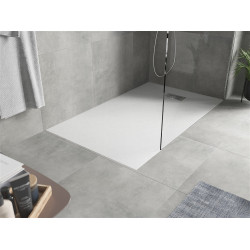 Mexen Hugo   SMC zuhanytálca  140 x 70 cm, fehér ,  takaró inox - 42107014-X Kompozit zuhanytálca Kompozit zuhanytálca Kompozit zuhanytálca 0 Mexen