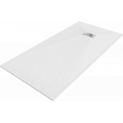 Mexen Hugo   SMC zuhanytálca  170 x 90 cm, fehér ,  takaró inox - 42109017-X Kompozit zuhanytálca Kompozit zuhanytálca Kompozit zuhanytálca 0 Mexen