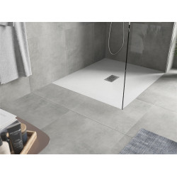 Mexen Hugo   SMC zuhanytálca  120 x 100 cm, fehér ,  takaró inox - 42101012-X Kompozit zuhanytálca Kompozit zuhanytálca Kompozit zuhanytálca 0 Mexen