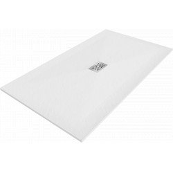 Mexen Hugo   SMC zuhanytálca  150 x 100 cm, fehér ,  takaró inox - 42101015-X Kompozit zuhanytálca Kompozit zuhanytálca Kompozit zuhanytálca 0 Mexen