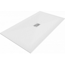 Mexen Hugo   SMC zuhanytálca  200 x 100 cm, fehér ,  takaró inox - 42101020-X Kompozit zuhanytálca Kompozit zuhanytálca Kompozit zuhanytálca 0 Mexen