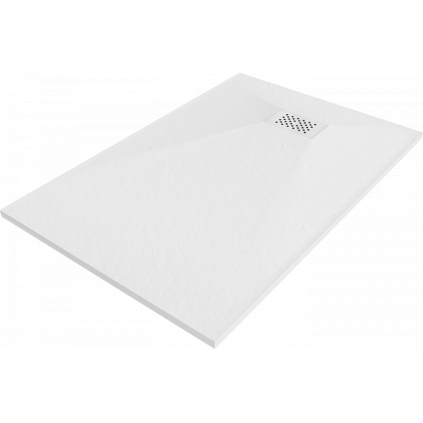 Mexen Hugo   SMC zuhanytálca  80 x 70 cm, fehér ,  takaró fehér - 42107080-W Kompozit zuhanytálca Kompozit zuhanytálca