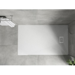 Mexen Hugo   SMC zuhanytálca  140 x 70 cm, fehér ,  takaró fehér - 42107014-W Kompozit zuhanytálca Kompozit zuhanytálca