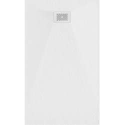 Mexen Hugo   SMC zuhanytálca  150 x 80 cm, fehér ,  takaró fehér - 42108015-W Kompozit zuhanytálca Kompozit zuhanytálca