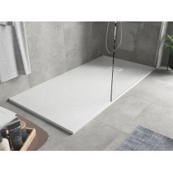 Mexen Hugo   SMC zuhanytálca  170 x 80 cm, fehér ,  takaró fehér - 42108017-W Kompozit zuhanytálca Kompozit zuhanytálca