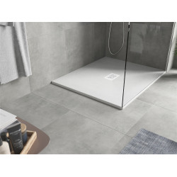 Mexen Hugo   SMC zuhanytálca  130 x 100 cm, fehér ,  takaró fehér - 42101013-W Kompozit zuhanytálca Kompozit zuhanytálca