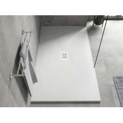 Mexen Hugo   SMC zuhanytálca  170 x 100 cm, fehér ,  takaró fehér - 42101017-W Kompozit zuhanytálca Kompozit zuhanytálca