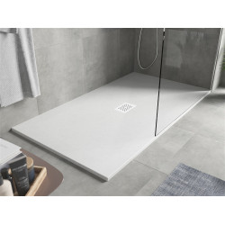 Mexen Hugo   SMC zuhanytálca  170 x 100 cm, fehér ,  takaró fehér - 42101017-W Kompozit zuhanytálca Kompozit zuhanytálca