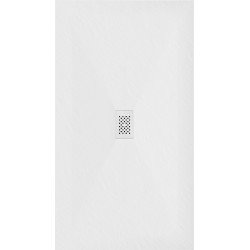 Mexen Hugo   SMC zuhanytálca  170 x 100 cm, fehér ,  takaró fehér - 42101017-W Kompozit zuhanytálca Kompozit zuhanytálca