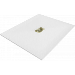 Mexen Hugo   SMC zuhanytálca  120 x 100 cm, fehér ,  takaró arany - 42101012-G Kompozit zuhanytálca Kompozit zuhanytálca Kompozit zuhanytálca 0 Mexen