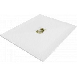 Mexen Hugo   SMC zuhanytálca  130 x 100 cm, fehér ,  takaró arany - 42101013-G Kompozit zuhanytálca Kompozit zuhanytálca Kompozit zuhanytálca 0 Mexen