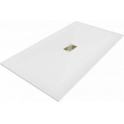 Mexen Hugo   SMC zuhanytálca  150 x 100 cm, fehér ,  takaró arany - 42101015-G Kompozit zuhanytálca Kompozit zuhanytálca Kompozit zuhanytálca 0 Mexen