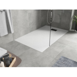 Mexen Hugo   SMC zuhanytálca  140 x 80 cm, fehér ,  takaró fekete - 42108014-B Kompozit zuhanytálca Kompozit zuhanytálca Kompozit zuhanytálca 0 Mexen