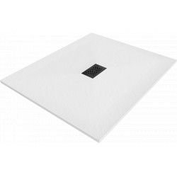 Mexen Hugo   SMC zuhanytálca  120 x 100 cm, fehér ,  takaró fekete - 42101012-B Kompozit zuhanytálca Kompozit zuhanytálca Kompozit zuhanytálca 0 Mexen