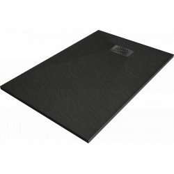 Mexen Hugo   SMC zuhanytálca  80 x 70 cm,  fekete ,  takaró fekete - 42707080-B Kompozit zuhanytálca Kompozit zuhanytálca Kompozit zuhanytálca 0 Mexen