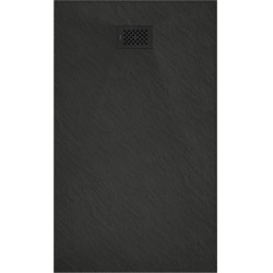Mexen Hugo   SMC zuhanytálca  150 x 80 cm,  fekete ,  takaró fekete - 42708015-B Kompozit zuhanytálca Kompozit zuhanytálca