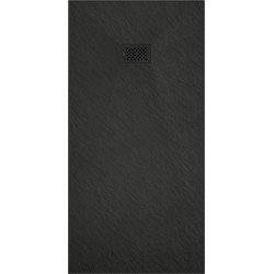 Mexen Hugo   SMC zuhanytálca  170 x 90 cm,  fekete ,  takaró fekete - 42709017-B Kompozit zuhanytálca Kompozit zuhanytálca