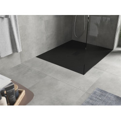 Mexen Hugo   SMC zuhanytálca  110 x 100 cm,  fekete ,  takaró fekete - 42701011-B Kompozit zuhanytálca Kompozit zuhanytálca Kompozit zuhanytálca 0 Mexen