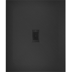 Mexen Hugo   SMC zuhanytálca  140 x 100 cm,  fekete ,  takaró fekete - 42701014-B Kompozit zuhanytálca Kompozit zuhanytálca