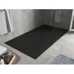 Mexen Hugo   SMC zuhanytálca  200 x 100 cm,  fekete ,  takaró fekete - 42701020-B Kompozit zuhanytálca Kompozit zuhanytálca Kompozit zuhanytálca 0 Mexen