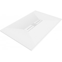 Mexen Toro   SMC zuhanytálca  100 x 80 cm, fehér ,  takaró fehér - 43108010-W Kompozit zuhanytálca Kompozit zuhanytálca Kompozit zuhanytálca 0 Mexen