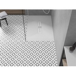 Mexen Toro   SMC zuhanytálca  120 x 80 cm, fehér ,  takaró fehér - 43108012-W Kompozit zuhanytálca Kompozit zuhanytálca