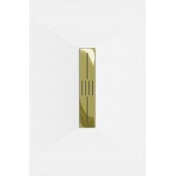 Mexen Toro   SMC zuhanytálca  130 x 80 cm, fehér ,  takaró arany - 43108013-G Kompozit zuhanytálca Kompozit zuhanytálca