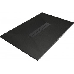 Mexen Toro   SMC zuhanytálca  100 x 70 cm,  fekete ,  takaró fekete - 43707010-B Kompozit zuhanytálca Kompozit zuhanytálca Kompozit zuhanytálca 0 Mexen