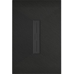 Mexen Toro   SMC zuhanytálca  100 x 80 cm,  fekete ,  takaró fekete - 43708010-B Kompozit zuhanytálca Kompozit zuhanytálca
