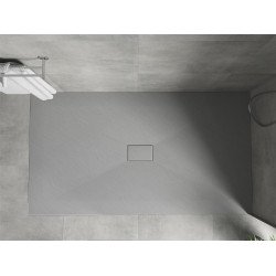 Mexen Hugo   SMC zuhanytálca  160 x 100 cm, szürke - 42611016 Kompozit zuhanytálca Kompozit zuhanytálca